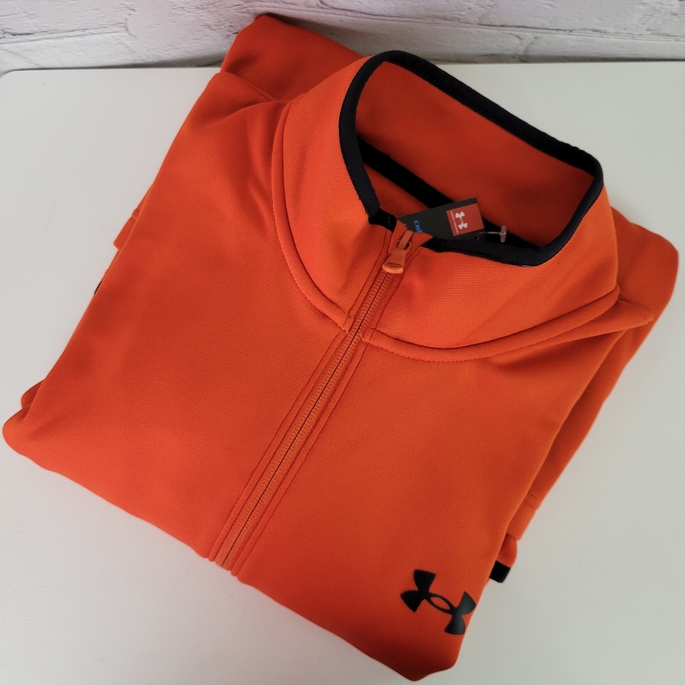 NWT UNDER ARMOUR ColdGear Quarter Zip Pullover - Picture 5 of 10